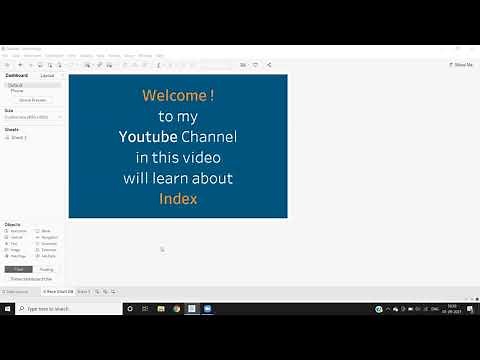 Tableau Tutorials - Tips and tricks: How to get Row number or Indexing in Tableau