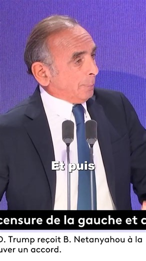 1.1M views · 10K reactions | On nous dit qu’il faut taxer les ultra-riches. Puis quand ça ne rapporte plus assez, ils disent qu’il faut taxer les riches, puis les classes moyennes et ainsi de suite. À la fin, ce sont tous les Français qui paieront plus d’impôts. | Eric Zemmour | Facebook