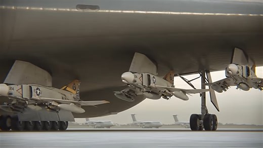 1,120 feet of nuclear-powered insanity - America’s nuclear flying fortress