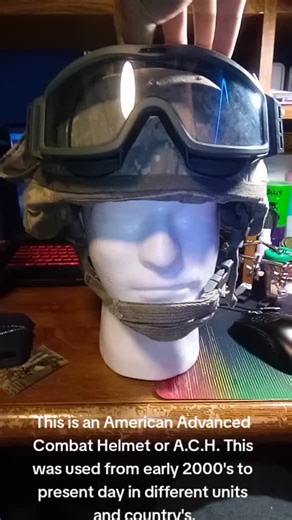 Most modern helmet in my collection. #militaria #collector #fyp #military #army @Military stuff guy