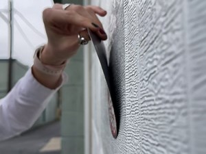 Car Magnet Happy Birthday Floral Magnetic Decal Sign for Car, Office or Fridge (Navy)