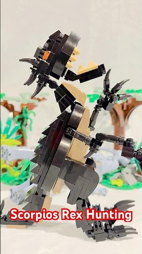 The Lego Scorpios Rex Hunts!