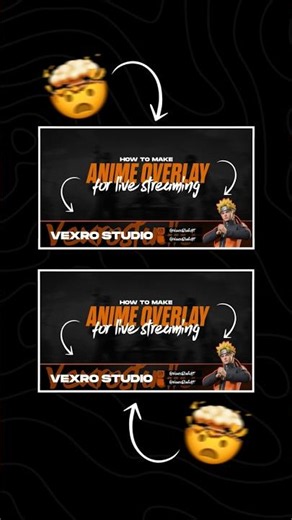 NARUTO ANIME OVERLAY 🤯 | #bgmishorts #shortsvideos #overlay