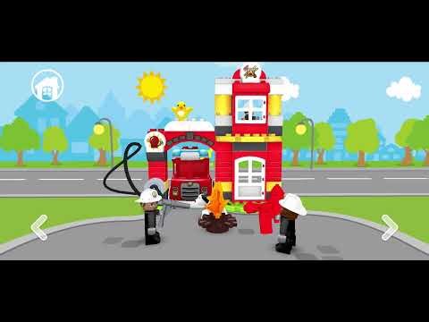 LEGO Firefighter Saves the Day | Fire 🚒Safety for Kids