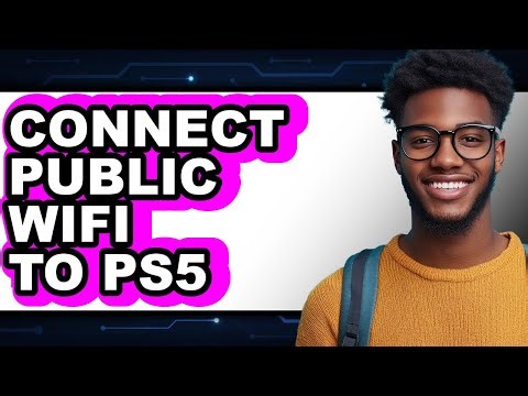 How to Connect Public WiFi to PS5 (Easy Method)