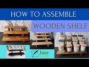 How to Assemble Your Collapsible Display Shelf from Isaan Creations