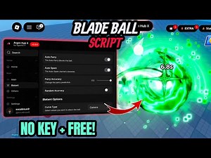Blade Ball Script *NO KEY + FREE* - Auto Parry | Auto Spam | Skin Changer | Semi Immortal & More!