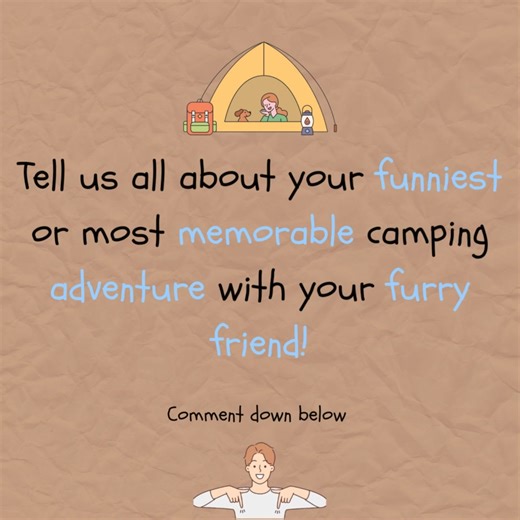 26K views · 4 comments | Let us know know your best camping story with your furry friend and get featured in our newsletter. Stories with pictures of your furry baby are most welcomed!!! comment down below  | Animal Tales | Facebook