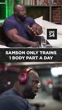Samson Only Trains 1 Body Part A Day | One54 Africa Podcast