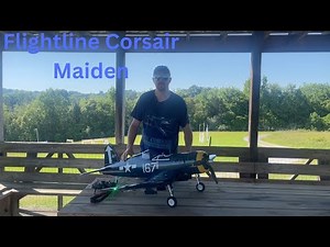 FlightLine F4U-1D Corsair "Bubble Top" 1600mm : Maiden Flight