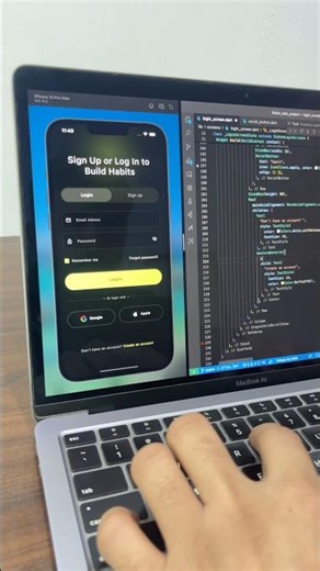 Login Screen in Flutter 💙