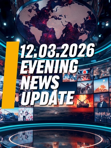 12.03.2026. Evening news update. Top world news, war, peace, politics. Ukraine, Russia, Germany, UK, EU, USA. Translation and adaptation – @newsmakerfast 📸 All footage has been edited 🗞 News prepared by: @newsmakerfast AI Voice. #news #World #War #USA #Germany