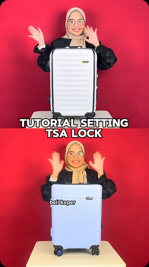 President Luggage ID on Instagram: ""Tutorial Cara Setting TSA Lock" Berikut adalah video tutorial untuk setting Koper TSA lock pertama kali, pastinya bermanfaat untuk kalian yg masih belum tahu caranya, simak video berikut ya!😎 #koper #kopertsa #tsalock #koperkabin #koperbagasi #koperpresident #presidentluggage"