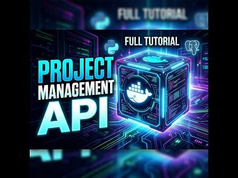 Containerized Project Management API | FastAPI, PostgreSQL, Docker & Authentication