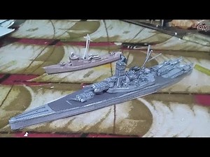 papercraft Yamato class battleship (Tutorial)