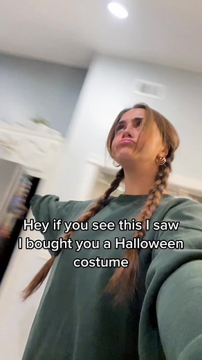 Halloween Costume Surprise Reaction