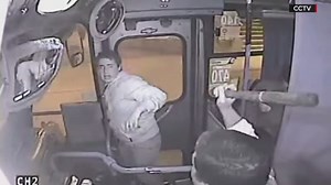 Bus driver lays the smackdown on thief