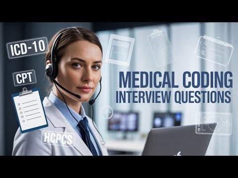 Medical Coding Interview Questions & Answers | Part 1 | Beginner to Advanced #medicalcoding