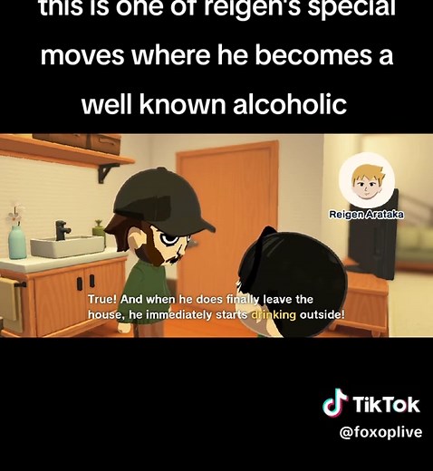 Reigen's Special Move: The Alcoholic Transformation