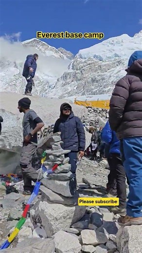 World's highest peak Mount Everest Base Camp, Nepal #mountains #everest