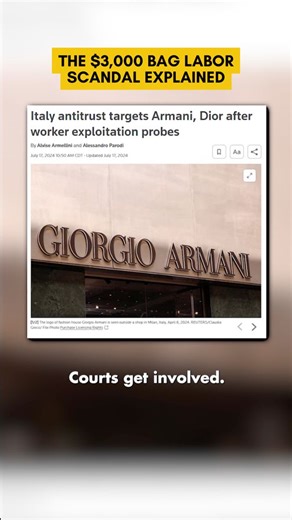Everyone talks about the workshop that got caught... but almost no one asks why they agreed to the price in the first place. In Guangzhou, 12-hour days and six-day work weeks are normal. Move that model to Europe — and suddenly it’s a scandal. This isn’t a supply chain accident. It’s a pricing decision. The real question isn’t who got exposed. It’s who had the power to prevent it. #LuxuryIndustry #GlobalBusiness #Manufacturing #SupplyChain #FashionEthics #BusinessInsights #TannerLeatherstein | T