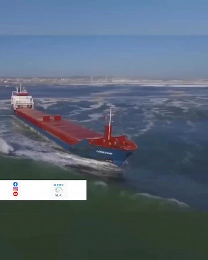 Huge strong wave😵🌊⚓ Sea screen | Sea screen