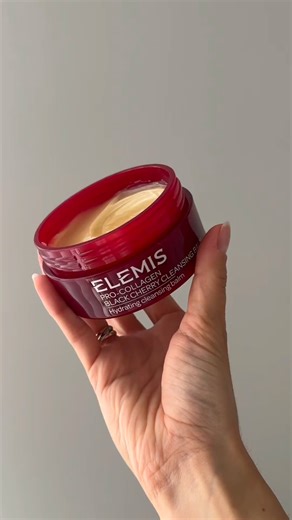 1.9K views · 28 reactions | Ever wondered what it's like to use our Black Cherry balm? With its melt-on-skin texture and decadent aromatic, every cleanse feels exactly like this  Tell us, which Cleansing Balm aromatic is your favorite? | Elemis | Facebook