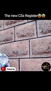 The new CSs Register😂😂 | Comet ke.