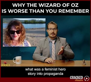 5.7K views · 35 reactions | Wizard of Oz' is a great movie ... if you're into Kansas farm girls committing double homicide and skipping away scot-free to some fire beats put down by the Lollipop Guild. | Cracked.com | Facebook