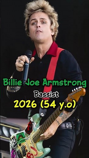 Green Day (1994-2026) #greenday #music #nostalgia #thenandnow