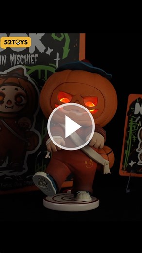 CandyBox on Instagram: "NOOK 150% Limited Edition – Pumpkin Mischief Unboxing Time! #52toys #toys #nook #newrelease #unboxing #halloweenvibes"