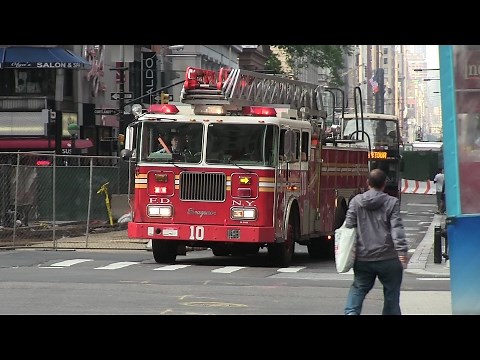 Spare Ladder 10 - FDNY responding code 3