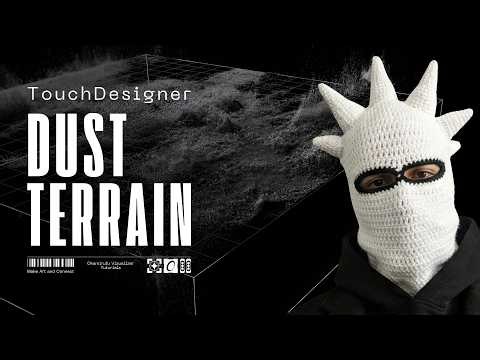 TouchDesigner Tutorial: Build a Swirling Dust Terrain (Easy)