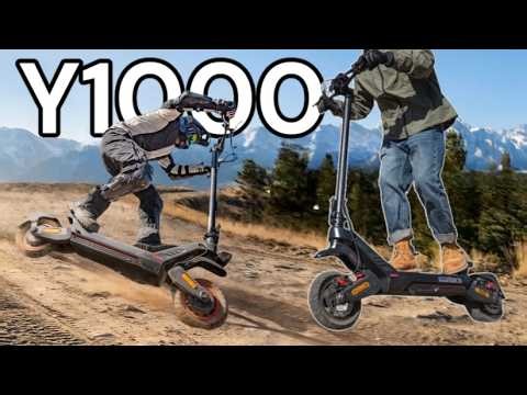 Engwe Y1000 Scooter Review - New from Engwe with a 2x1200W motor and a very long range