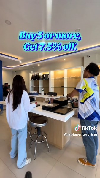 Buying more with confidence and Save more!🛒 Get 7.5% OFF when you purchase 5 units or more!🔥💸 #laptapenterprises #buywithconfidence #affordable #restock #affordablelaptop #fypage #fyppppppppppppppppppppppp #laptop #fyp #studentlaptop #wfhlaptop #discount #wholesale