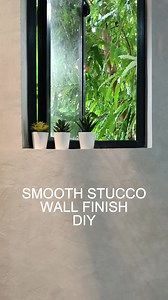 Stucco Wall Finish DIY #gawinityourself #paulmolinaStuccocement #homediy #wallfinishes | Gawin It Yourself
