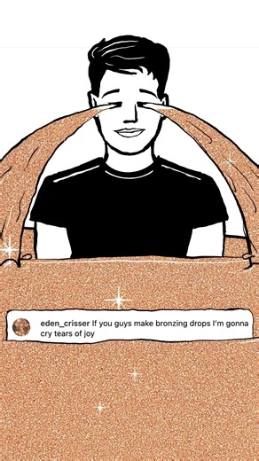 Wipe those tears! 💧🌟 Something BRONZE is coming tomorrow at 12 PM ET // 9 AM PT! 😉 Join Beauty Squad & be the first to shop the DROP! (It’s free and easy to join!) Sign up now: https://elfcosmetics.com/join-beautysquad-bronzing-drops 🤩 | e.l.f. Cosmetics