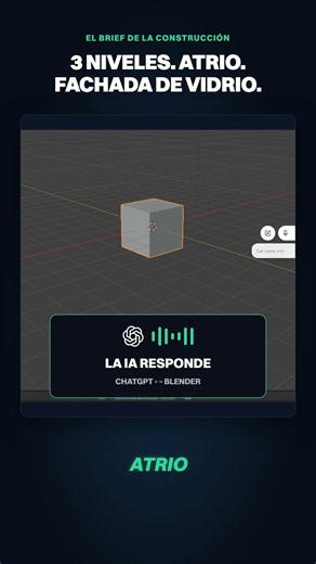 🤖 Modelando en 3D con la voz... todo para desplegar en Decentraland