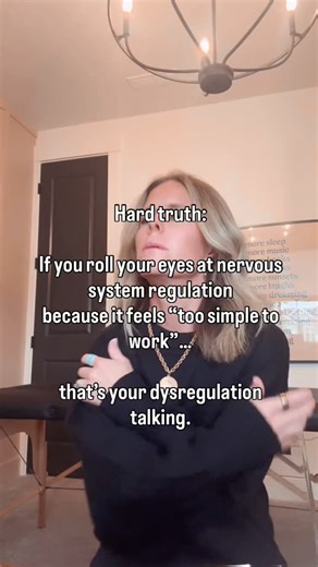 Brennan Lau RN, IHP2• root cause practitioner on Instagram: "If you roll your eyes when you hear nervous system work can help get rid of your physical symptoms… pause. Because that reaction? That’s not logic. That’s chemistry. Most people are so used to marinating in stress hormones…cortisol, adrenaline, norepinephrine, that calm feels unproductive. Flat. Pointless. You’ve been conditioned to believe healing has to be intense. Big. Dramatic. Cathartic. More supplements. More biohacks…. And on an