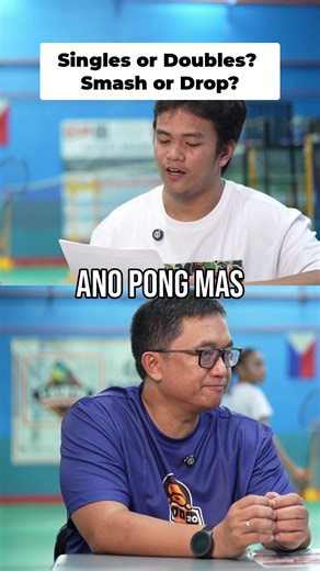 Singles or Doubles? Smash or Drop? 🤔🏸 Let’s take a peek inside Coach Ronald Magnaye’s strategic mind. 🧠👀 Are you a singles or doubles player? Tell us below! #VICTORPCOME #Badminton #BadmintonTips #SinglesVsDoubles #SmashVsDrop — Pcome Industrial Sales, Inc. is the proud and exclusive distributor of Victor badminton equipment in the Philippines.