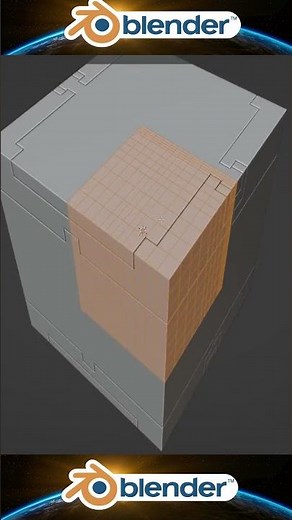 Blender Hard Surface Modeling Random Panels - Random Flow Addon #blendertutorial #shorts