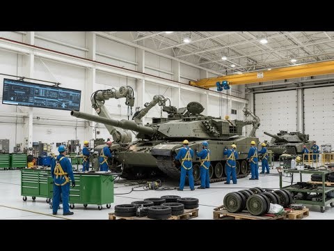 Tank Factory - How Military Tanks Are Built (Full Process Revealed)