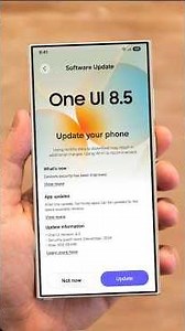 Samsung One UI 8.5 - OFFICIAL