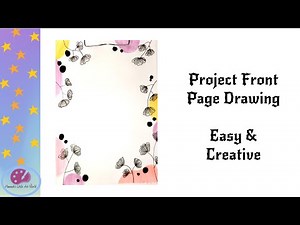 Project Title Page Design easy