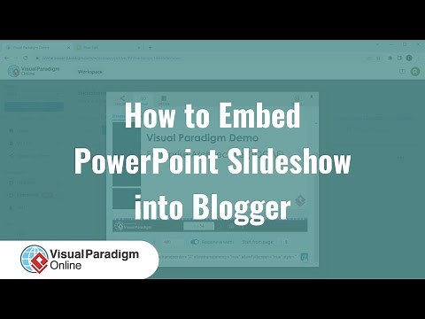 How to Embed PowerPoint Slideshow into Blogger