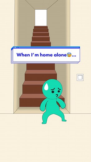 I feel scared when I’m home alone… #emoji #emojiart #tiktokemoji #hiddenemoji #secretemoji #keyboard #tutorial #howto #emojimeme #shortfilm #shortstory #cartoon #fyp #viral #emojichallenge #animation #scary #scared