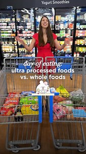 101K views · 5.2K reactions | Ultra-processed food week vs whole-food week  The craziest part? The price difference might not be what you expect…  Save this for later and let me know what comparison you would like to see next. | Amanda MeowMeix | Facebook