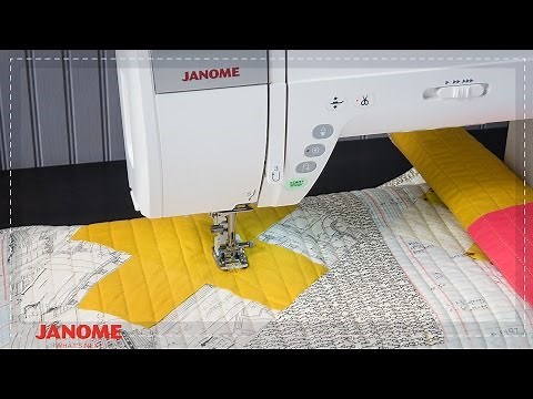 Janome Horizon Memory Craft 9400QCP Feature Video