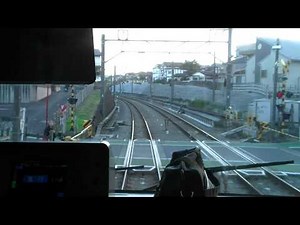 西武新宿線 電車 運転席からの景色