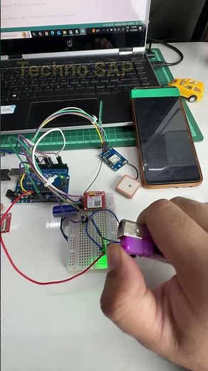 How To Build a Fire Detection System with GPS Location Alert Using GSM Arduino Project#shorts #short
